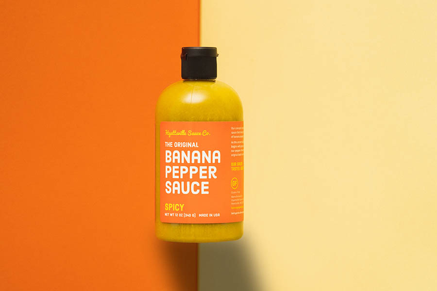 Banana Pepper Sauce-Product Photography & Advertisement Campaign